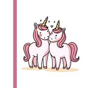 Unicorn Besties Composition Notebook: Wide-Ruled 7.5″ x 9.25″ Journal - Cute Unicorn Notebook for Best Friends, School Notes, Creative Writing, Gifts & Whimsical Nature Fun