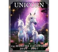Unicorn Calendar 2026 - 2027: Keep Life Organized from 2026 to 2027 with US Holidays Included for Practical and Joyful Gift Giving