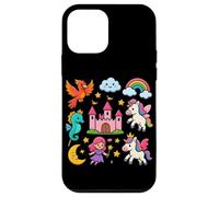 Unicorn Castle Rainbow Dreams Fantasía Carcasa para iPhone 12 Mini
