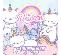 Unicorn-Cats Coloring Book: Purr-fectly Magical Fun for Kids! (Color & Create Series!)