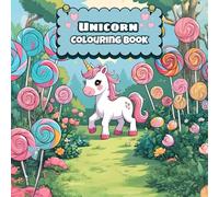 Unicorn Coloring Book: For Kids Ages 4-8, Bold and Easy for Relaxation Featuring Magical Unicorns