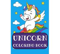 Unicorn Coloring Book: For Kids Ages 4-8 (March Coloring Books)