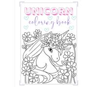 Unicorn Coloring Book: Fun coloring book with inspirational quotes and lots of unicorns