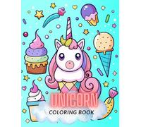 Unicorn Coloring Book: Magical Unicorn Coloring Book for Kids Ages 4-8 - Cute and Fun Designs with Rainbows, Stars and Fairy Tales”