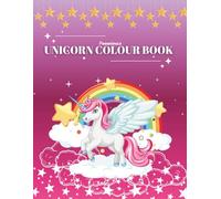 Unicorn Coloring Book: Mystical creature jumbo coloring book, fun unicorn coloring, 8.5x11-inch coloring, flower, bow, star, moon, preschooler, ... girl baby entertainment, colorful pass time