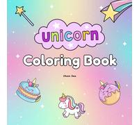 Unicorn Coloring Book: Simple and cute designs for kids | 8.5×8.5 | 44 pages