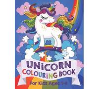 Unicorn Colouring Book: For Kids ages 4-8 [Idioma Inglés] (Silly Bear Colouring Books)
