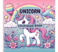 Unicorn colouring book for kids: Cute and magical unicorns with 25 fun colouring pages