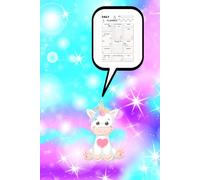 Unicorn Daily Planner: Undated - 108 Days