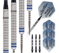Unicorn Darts Gary Anderson Champ Dardos, Unisex Adulto, Azul, 25 g