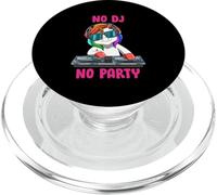 Unicorn DJ No DJ No Party Festival EDM Rave PopSockets PopGrip para MagSafe