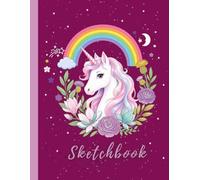 Unicorn Draw And Sketchbook for Girls: A Cute Unicorn Themed Journal & Notebook for Doodling, Sketching & Story Writing, with Picture Space Perfect for Girls Who Love Unicorns (120 Pages)
