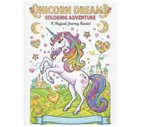 Unicorn Dreams: Coloring Adventure | A magical journey awaits