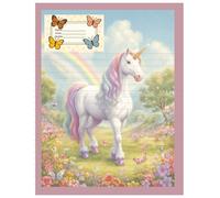 Unicorn Dreams Composition Book: A Magical Lined Notebook for Girls - 8.5" x 11" | Perfect for School, Journaling, or Creative Writing