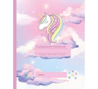 Unicorn Dreams Notebook | Composition Notebook Wide Ruled, 7.5 x 9.25, 120 Pages, for kids, teens and adults: Perfect for School, Journaling, and Fun