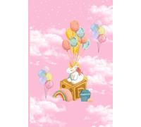 Unicorn Dreams Notebook, Cute Pink Journal with Balloons and Rainbow Design: Adorable Pink Unicorn Diary, Perfect for School, Daily Notees, or Birthday Gift