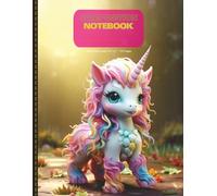 Unicorn Dreams Wide Ruled Notebook: Large 8.5x11 Inch, 110 Lined Pages, Cute & Aesthetic Composition Book for School, Office, an: A whimsical and ... and students who love a touch of magic