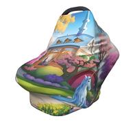 Unicorn Fairy Tale - Funda versátil para silla de paseo con estampado completo, especialmente diseñada para tu bebé