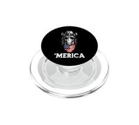 Unicorn Fantasy Magic American Flag Bandana Cool Gafas de Sol PopSockets PopGrip para MagSafe
