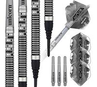 Unicorn Fase 5 Noir dardo, Unisex, Negro/Plata, 20 g