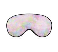 Unicorn Galaxy Sleep Mask Blindfold Pastel Sky con Star Ajustable Super-Smooth Soft Eye Mask Cover para Hombres Mujeres Viajes y siesta