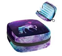 Unicorn Galaxy Starry Sky - Bolsa de almacenamiento portátil para servilletas sanitarias, Varios colores, 4.7x6.6x6.6 in/12x17x17 cm