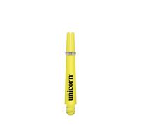Unicorn Gripper 3 Flair Ejes de Dardos, Unisex, Amarillo, Short 34.4 mm