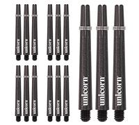 Unicorn Gripper 3 Shaft Set Value - Caña de dardo, Color Negro, Talla S