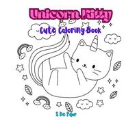 Unicorn Kitty: Cute Coloring Book