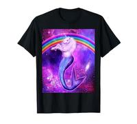 Unicorn Mermaid Mermicorn Cute In Galaxy Rainbow Unicorns Camiseta