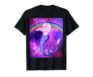 Unicorn Mermaid Mermicorn Cute In Galaxy Rainbow Unicorns Camiseta