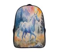 Unicorn Mochilas Mochila Escolar,3D Juego Impreso Mochila,Mochilas Para Estudiante Primaria,Mochila De Dibujos Animados Para Niños Estudiantes De Primaria Y Secundaria 40x28x16cm