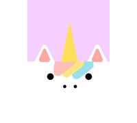 Unicorn Notebook- Animal World Notebook Collection 6 x 9 Notebook with 100 lined pages- For kids- Can be used for doodling, writing and drawing.