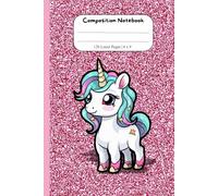 Unicorn Notebook for Girls: 120 Lined Pages with Pink Glitter Cover: Perfect for Journaling, Back to School, Creative Writing, and Unicorn Lovers - Great Gift Idea!