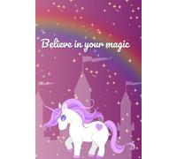 Unicorn Notebook for Girls: Lined Journal for Kids, Teens, and School Notes