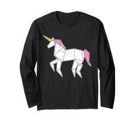 Unicorn Origami Paper Plegable Origami Squad Unicorn Lover Manga Larga
