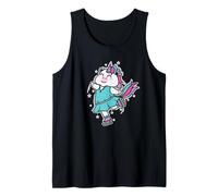 Unicorn Patinaje sobre Hielo Camiseta sin Mangas