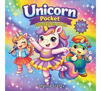 Unicorn Pocket Coloring Book for Kids Ages 4-8: 35 Cute & Easy Designs with Bold Lines for Boys and Girls (Pocket Cute Coloring Series for Kids)