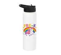 Unicorn Pre-K Here I Come Back to School Girls Kids Stainless Steel Insulated Water Bottle