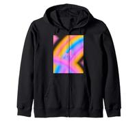 Unicorn Rainbow Aesthetic Nostalgic Aura 80s Inspired VTG Sudadera con Capucha