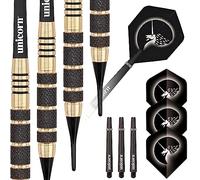 Unicorn S/T Core Plus Win-BLK/GLD Brass Dart 19G