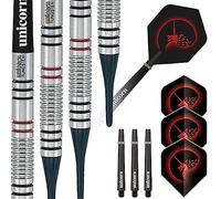 Unicorn S/T Core Plus Win Dardos de tungsteno, Unisex, Plata, 17 g