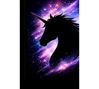 Unicorn Silhouette Notebook: Galaxy Unicorn Journal for Kids, Teens & Fantasy Lovers | Cosmic Aesthetic Notebook for Writing, Notes & Gifts