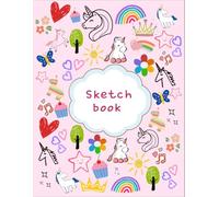 Unicorn Sketchbook for Kids: Blank Drawing Book for Creative Girls and Boys | Doodle, Draw, and Imagine with Magical Unicorns