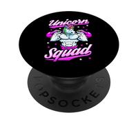 Unicorn Squad - Pesas Rusas mágicas para Gimnasio PopSockets PopGrip Adhesivo