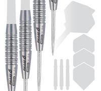 Unicorn Steel Tip - Barriles de Dardos Profesionales Solo | Evolution World Champion Series Phase 6 | Barriles de tungsteno 97% Natural | Billetera | 25 g