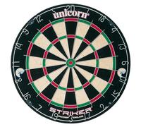 Unicorn Bristle Board Striker-Diana de Dardos-Negro/Blanco/Rojo/Verde, Hombre, Talla única