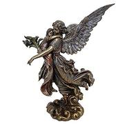 Unicorn Studios wu73501 a4 bronce escultura de ángel con un niño y una Flor