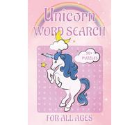 Unicorn Word Search: Word Searches with Easy to Read Print about Unicorns, Fantasy, Mythical Creatures and More [6x9 inches, 110 pages] 50+ puzzles … Gift for Vacation, Holidays and Free times