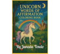 Unicorn Words Of Affirmation Coloring Book For Kids